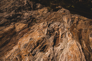 Close up of stone / rock formations at 