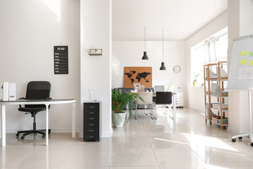 Interior of stylish modern office