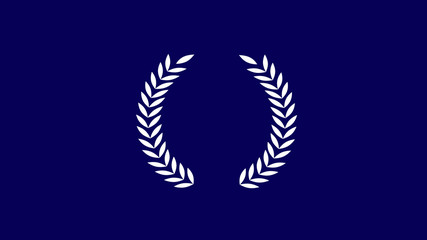 Obraz premium Amazing blue dark wheat icon,New white wheat icon