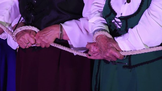 Hogtied Women