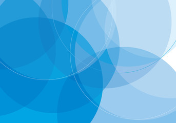 透明感のある青背景イメージ