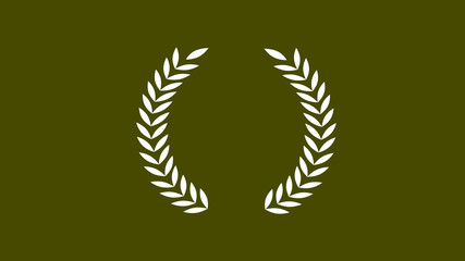 Wheat icon on yellow dark background,logo wheat icon