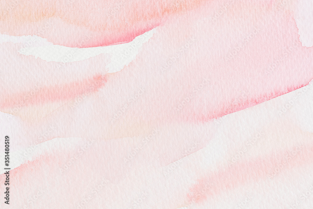 Wall mural light pink watercolor style background illustration