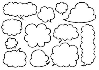 手書きフキダシ