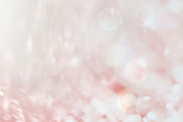 Light pink bokeh patterned background
