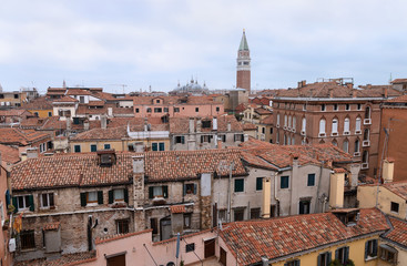 Fototapeta na wymiar View from Scala Contarini del Bovolo. Venice, Italy