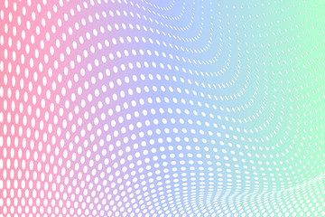 Colorful gradient background halftone style