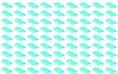 background, illustration Seamless clouds pattern