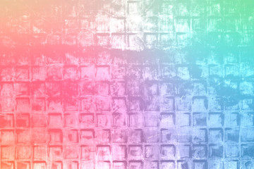 Grunge colorful tile patterned background illustration