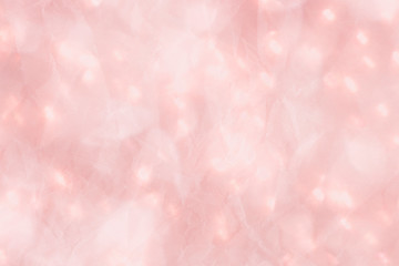 Fototapeta premium Glittery pink bokeh background illustration