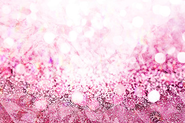 Fototapeta premium Magenta pink glitter patterned background