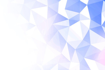 Indigo crystallized patterned background