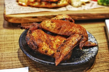 grilled chicken wings