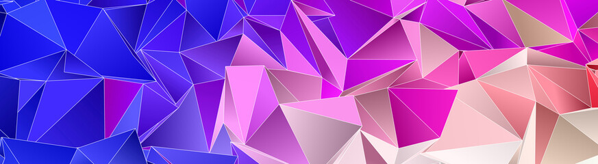Fototapeta premium Abstract Low-Poly background. triangulated texture. Design 3d. Polygonal geometrical pattern. Triangular modern style