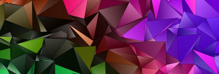 Fototapeta premium Abstract Low-Poly background. triangulated texture. Design 3d. Polygonal geometrical pattern. Triangular modern style