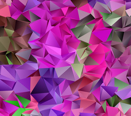 Fototapeta premium Abstract Low-Poly background. triangulated texture. Design 3d. Polygonal geometrical pattern. Triangular modern style