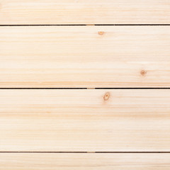 Fototapeta premium square wooden background - unpainted wood panel from horizontal pine planks