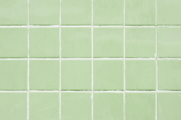 Sage green tile patterned background