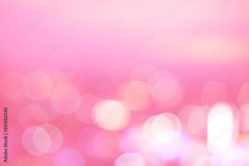 Canvas Prints taffy pink bokeh patterned background