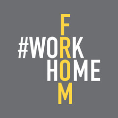 Work from home,social distance concepts on covid-19 outbreak situation.government policy solution.safety and health