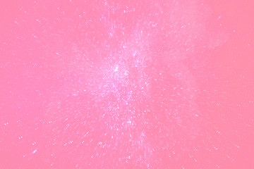 Neon pink space patterned background