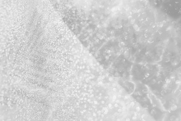 Gray palm leaf shadow background