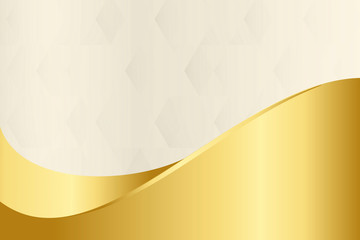 Gold wave patterned background design