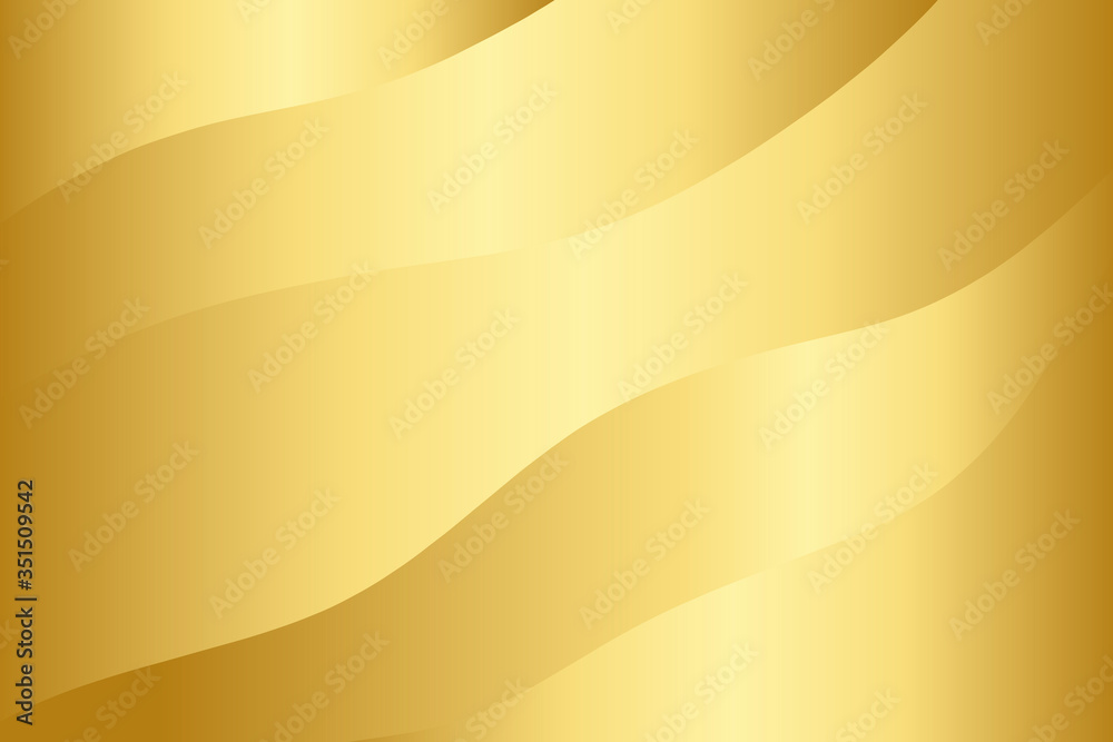 Canvas Prints gold gradient layer patterned background