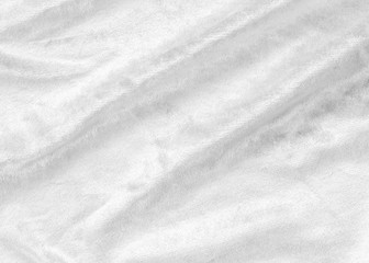 Slver white velvet background or velour flannel texture made of cotton or wool with soft fluffy...