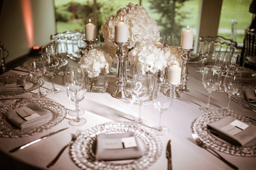 Wedding Party Luxury Table Decor Wedding decor, interior, Festive .