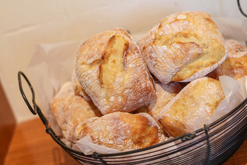 焼き立ての美味しいフランスパン