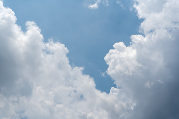 Obraz premium blue sky with clouds