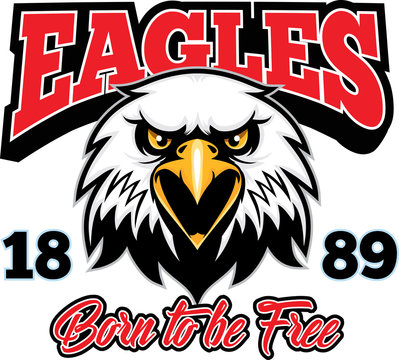 Eagle Logo, Eagle image,Eagle mascot, Vector Logo Template