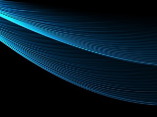 Elegant Abstract Blue Wave Background