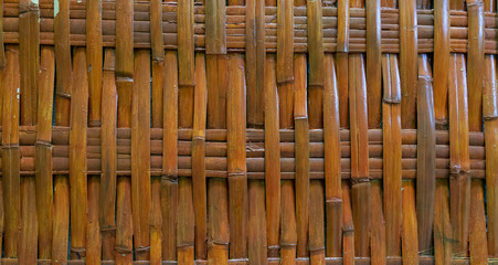 Background from a wooden mesh or wood