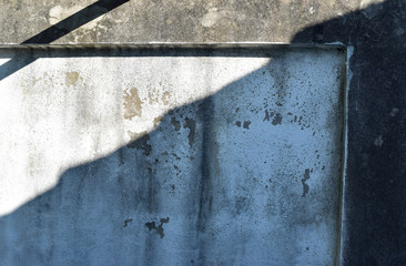 Old gray cement wall (for designers).