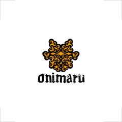 abstract face of onimaru design