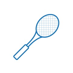 A tennis racket illustration.