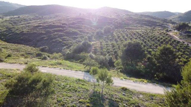 Mountain landscape in Valencia, Spain