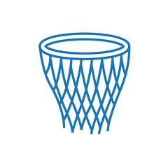 Fototapeta na wymiar A basketball hoop illustration.