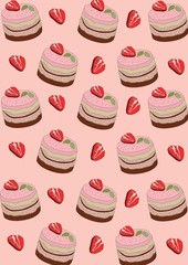 cake background design