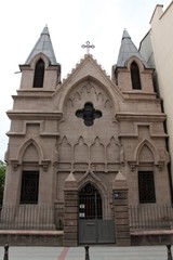 Fototapeta premium St. Pavlos Catholic Church in Konya. The church was built in 1910 during the Ottoman period. The church is open to worship today.