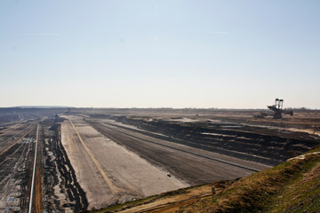 Mining of lignite to generate electricity in Germany