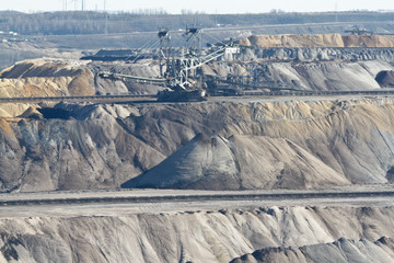 Mining of lignite to generate electricity in Germany