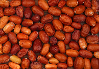 Organic dried ripe dates. For texture or background.