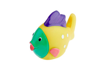  rubber toy isolated on white