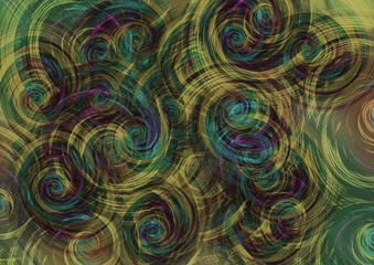 abstract background with circles