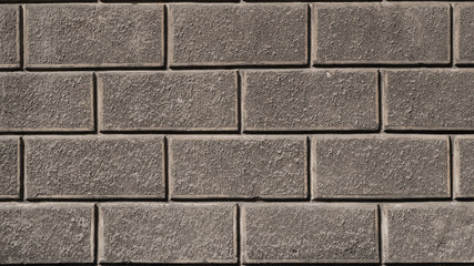 Obraz premium Textured gray stone blocked walls.