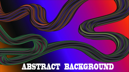 abstract vector background with waves