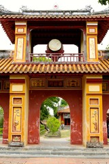 Vietnam temple door